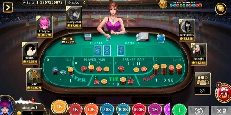 Hướng dẫn chơi cá cược game Baccarat đơn giản